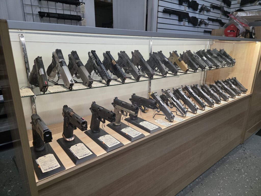 Featured firearms inventory