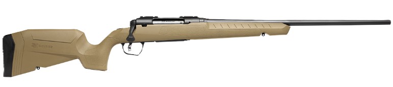 AXIS 2 7mm-08 REM 22″ Blk/FDE Syn 4-rd