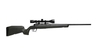 SAVAGE AXIS 2 XP 243WIN RIFLE BOLT 22" GREEN/BLACK SCOPE INCLUDED 1-4RD