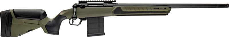 SAVAGE 110 CORE PREDATOR   308 – WIN 22″ BLACK/GREEN ACCUFIT V2