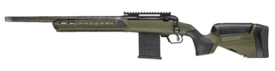 Savage Arms 32947 110 UltraLite Predator 308 Win 10+1 18" Carbon Fiber Barrel, Arca Rail Forend, Hunter Green AccuStock w/AccuFit V2 Synthetic Stock, Left Hand