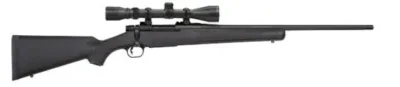 MOSSBERG PATRIOT RIB 308 WIN 22" FLT BBL ADJ TRIG(LBA) 5RD BOX MAG BLK SYN STK 3-9X40MM SCOPE