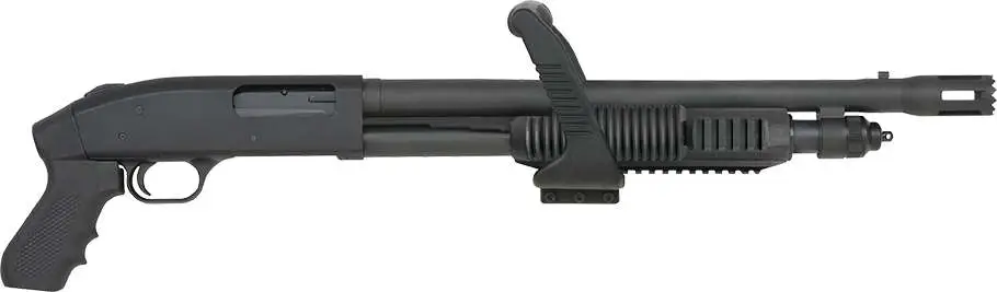 MOSSBERG 590 CHAINSAW  SGP 12GA 18.5IN BBL BS TRI RAIL FE 6RD