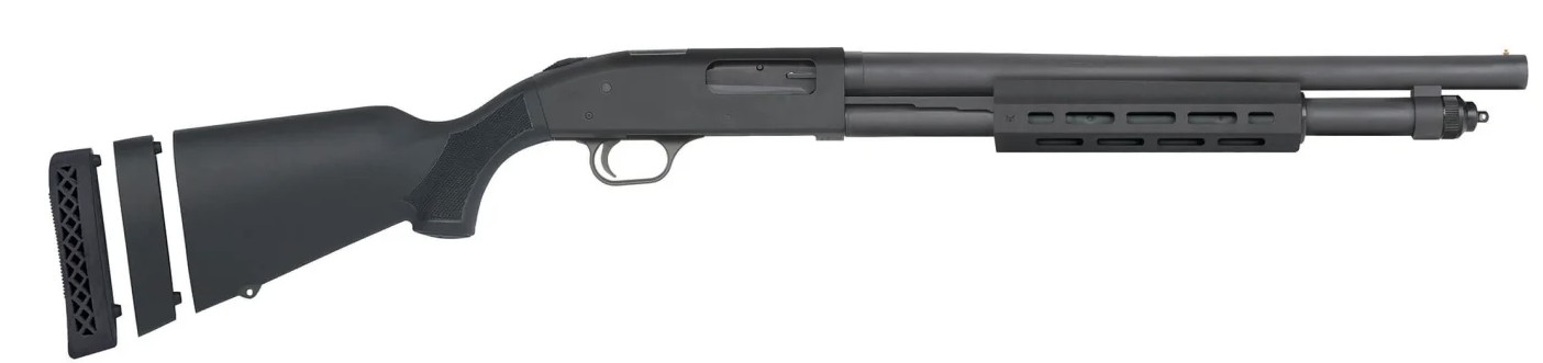 590A1 12 Gauge 18.5″ 3″ OR TB Blk 6rd