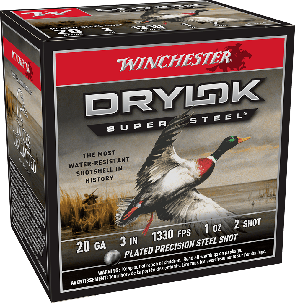 WINCHESTER DRYLK STL MAG 20G 3″ 1OZ 25/250