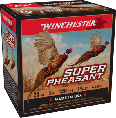 20GA 3" #4 1-1/4OZ 1250FPS 25RDS