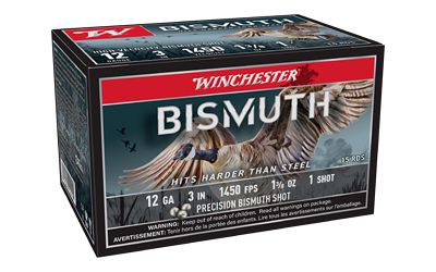 WIN BISMUTH 12GA 3″ #1 15/150