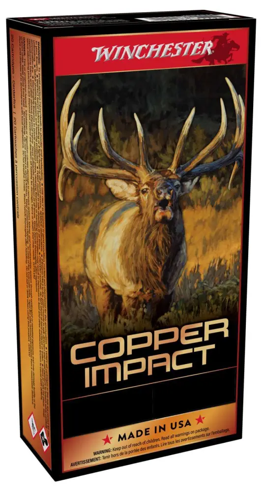 WINCHESTER COPPER IMPACT AMO 300 WSM 180GR LEAD FREE 20RD (10 BOX CASE)
