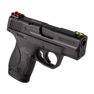 M&P9 SHIELD 9MM LUGER 3.1â BBL HI-VIZ (1)7RD & (1)8RD BLACK