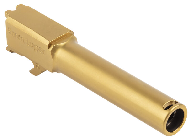 Smith & Wesson 14423 M&P PC Shield EZ  9mm Luger 3.83" Ported, Gold Stainless Steel