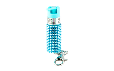 SABRE JEWELED SPRAY W/KEY RING TEAL - Image 2