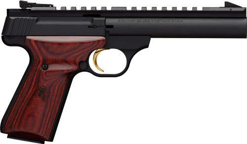 BROWNING BUCK MARK FIELD/TARGT – 22LR 5.5″ AS 10RD BLK/WALNUT