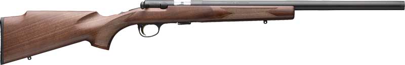BROWNING T-BOLT TARGET 22WMR – 20″ BULL BBL SR BLUED/WALNUT