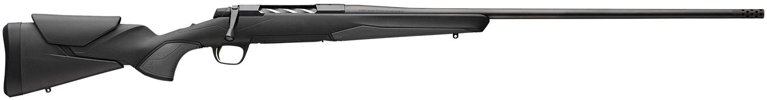Browning 036031282 X-Bolt 2 Micro Full Size 6.5 Creedmoor 4+1 20″ Matte Blued Threaded Sporter Barrel, Matte Blued Drilled & Tapped Steel Receiver, Adjustable Vari-Tech Black Synthetic Stock