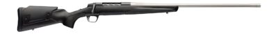 Browning 036118226 X-Bolt 2 Western Hunter Special Full Size 30-06 Springfield 4+1 22" Matte Stainless Threaded Barrel, Matte Stainless Steel Drilled & Tapped Receiver, Black Adj Comb Synthetic, Stock
