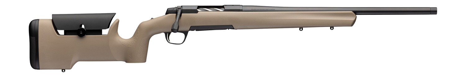 Browning 036121294 X-Bolt 2 Special Max LR SPR Full Size 6.5 PRC 3+1 20″ Matte Black Heavy Sporter Threaded Barrel, Matte Black Steel Drilled & Tapped Receiver, Flat Dark Earth/Black Adjustable Max Sy