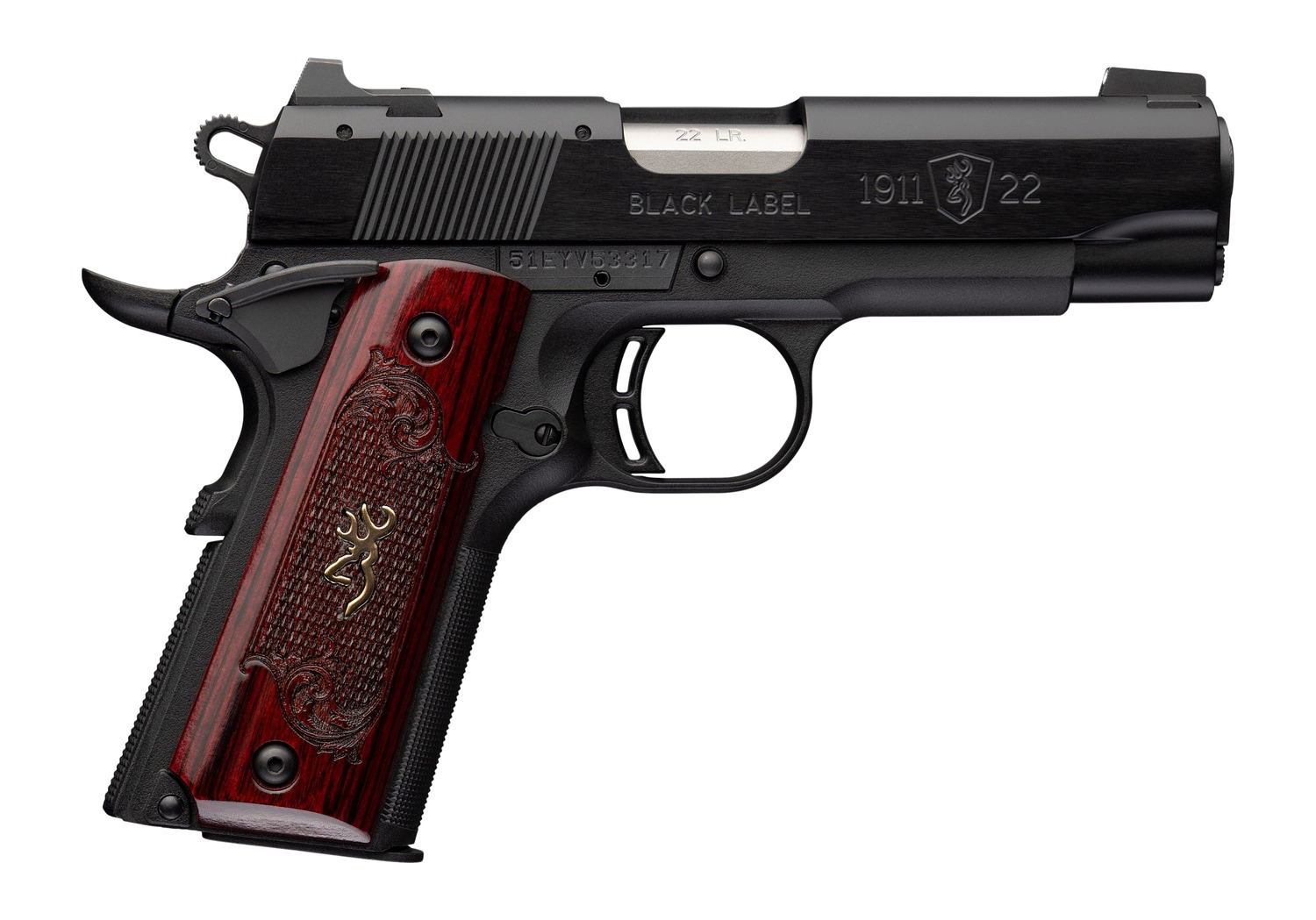 BROWNING 1911-22 MED COMP 22LR 3.63″ #