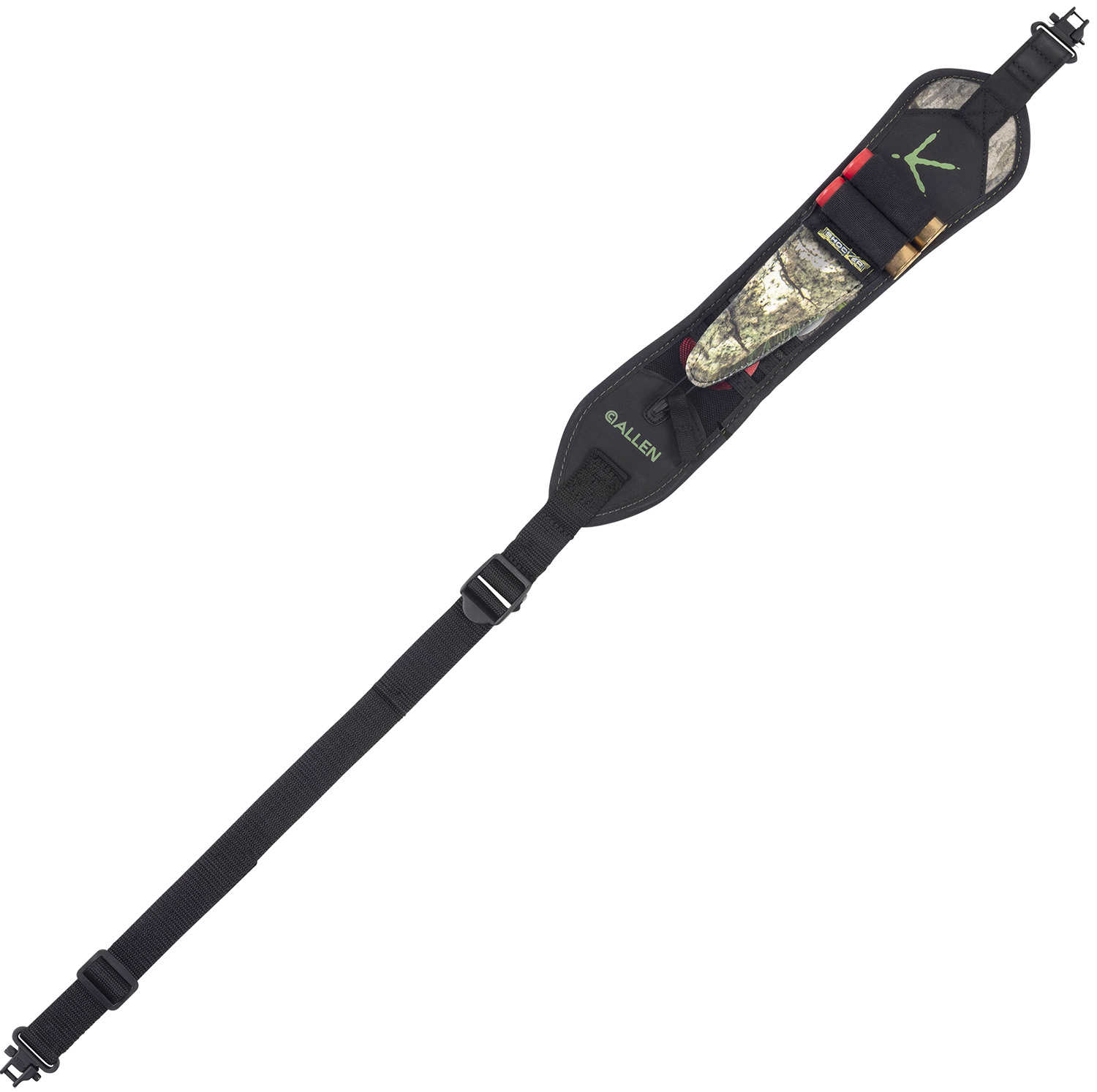 Shocker 8686 Hypa-Lite Turkey Hunting Sling Mossy Oak Obsession Hypalon & Foam 35" OAL Adjustable Shotgun