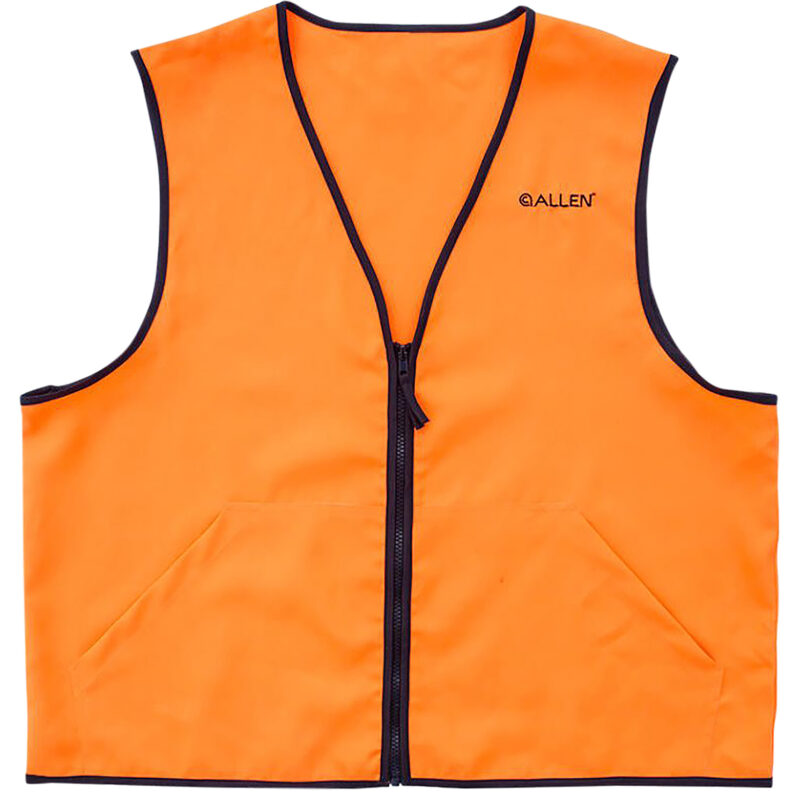 Allen 15769 Deluxe Hunting Vest 2XL Orange Polyester