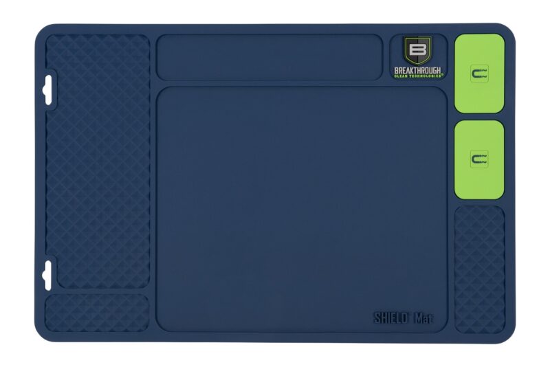 Breakthrough Clean BTSGMF Fishing Reel Cleaning Shield Mat Blue PVC