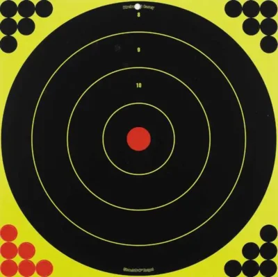 B/C TARGET SHOOT-N-C 17.25" 5/PK ( 6 PER CASE )