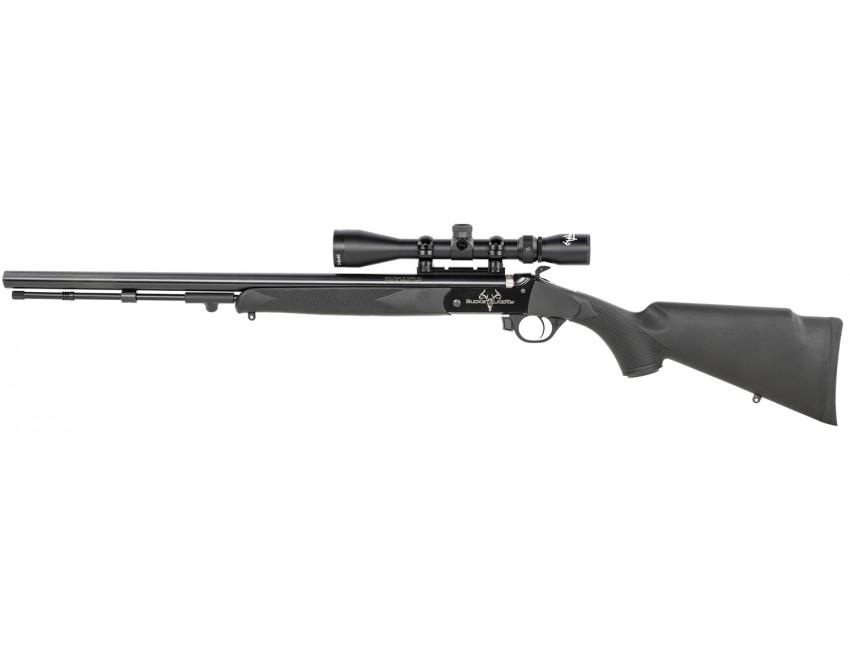 Traditions Buckstalker XT Break Action Muzzleloader 3-9×40 Scope Blued Barrel