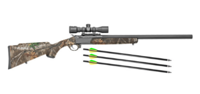 TRADITIONS CRACKSHOT RIS 22 LR 16.5 IN BBL RT XBR ARROW UPPER W SCOPE 20 IN BBL 3 ARROWS NO QUIVER
