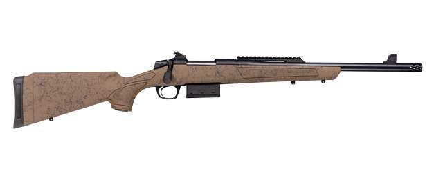 CVA CASCADE SR-80 SCOUT RIFLE RIB 308 WIN 18 IN THD 5/8X24 BBL CAMO STOCK 1/10RD MAG