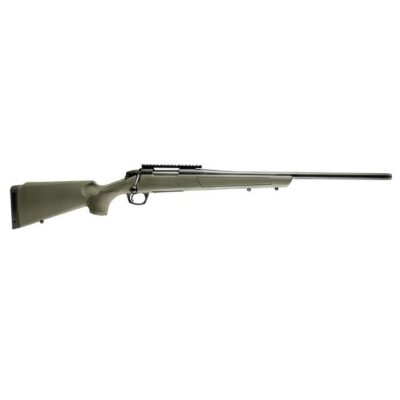 CVA Cascade Rifle 7 PRC 2rd Capacity 24" Threaded Cerakote Black Barrel OD Green Stock 0 MOA Pic Rail