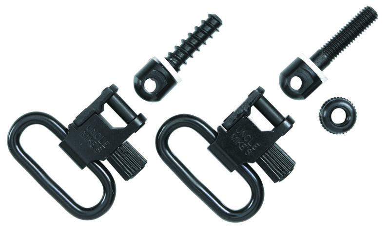 Uncle Mike's MO10022 Super Swivel  Quick Detach 115 Tri-Lock Nickel 1"