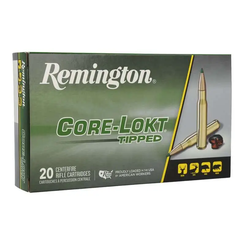 REMINGTON 280 REM 140GR CORE-LOKT TIPPED 20RD (10 BOX CASE)