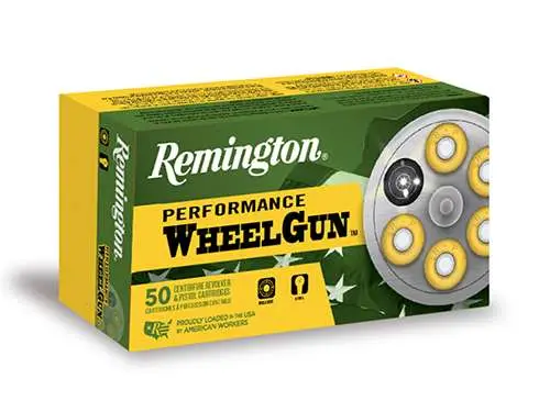 REMINGTON PERFORMANCE WHEELGUN AMO 44 S&W SPL 246GR RN 50RD (10 BOX CASE) 22333
