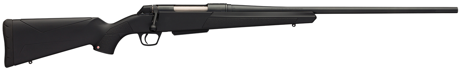 Winchester Repeating Arms 535700220 XPR Full Size 308 Win 3+1 22″ Blued Perma-Cote Sporter Barrel, Blued Perma-Cote Steel Drilled & Tapped Receiver, Matte Black Fixed Synthetic Stock, Right Hand