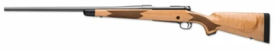 WINCHESTER MODEL 70 SUPER GRADE RIB 270 WIN 24" BBL GLOSS AAA MAPLE 5/RD