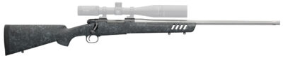 Winchester Guns 535232289 70 Coyote Light 6.5 Creedmoor 5+1 24" Black w/Gray Webbing Fixed Bell & Carlson w/Aluminum Bedding Stock Matte Blued Right Hand