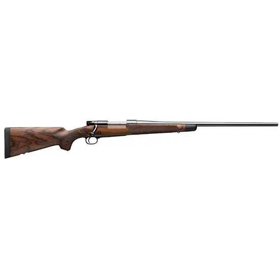 WINCHESTER  MODEL 70 SUPER GRADE FRENCH RIB 6.5CM 22″ BBL BLUE AAA FRENCH WALNUT STOCK 4/RD