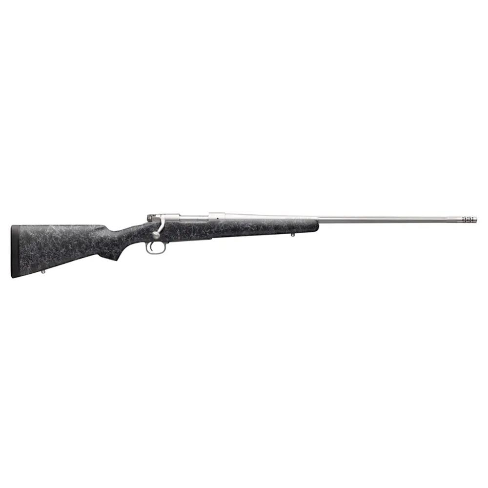 Winchester Model 70 Extreme Weather Rifle 6.5 Creedmoor 4rd Magazine 22″ 9/16×24 Threaded Barrel Black and Stainless Steel