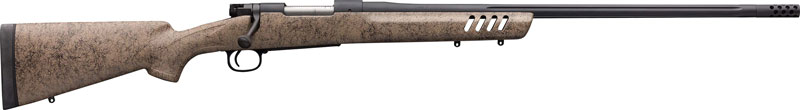 WINCHESTER MODEL 70 LONG RANGE – 308WIN 24″ TAN/BLK W/ MB