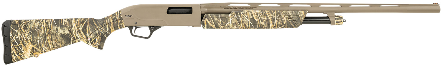 Winchester Repeating Arms 512432691 SXP Hybrid Hunter 20 Gauge 3″ 5+1 (2.75″) 26″, FDE Barrel/Rec, Realtree Max-7 Furniture, Fiber Optic Sight, Includes 3 Invector-Plus Chokes