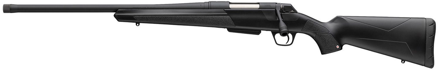 Winchester Repeating Arms 535783294 XPR SR Full Size 6.5 PRC 3+1 20″ Black Perma-Cote Threaded Sporter Barrel & Drilled & Tapped Steel Receiver, Fixed Matte Black Synthetic Stock, Left Hand