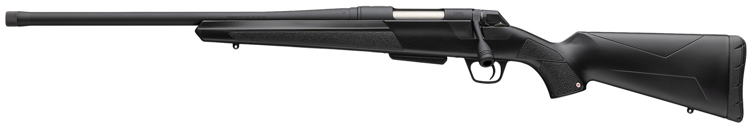 Winchester Repeating Arms 535783299 XPR SR Full Size 6.8 Western 3+1 20″ Black Perma-Cote Threaded Sporter Barrel & Drilled & Tapped Steel Receiver, Fixed Matte Black Synthetic Stock, Left Hand