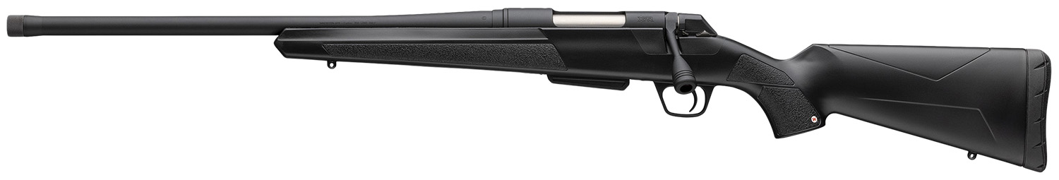 Winchester Repeating Arms 535783233 XPR SR Full Size 300 Win Mag 3+1 20″ Black Perma-Cote Threaded Sporter Barrel & Drilled & Tapped Steel Receiver, Fixed Matte Black Synthetic Stock, Left Hand