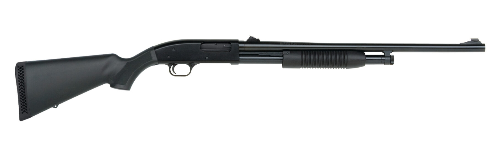MAVERICK 88 SLUG 12G 24″ RIFLED BBL, 5RD BLACK