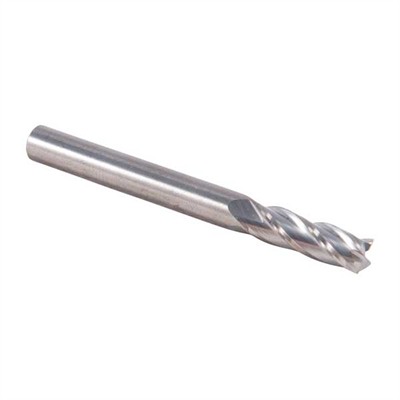 SOLID CARBIDE END MILL 1/4”(6.35MM) DIA 2.5”(6.3CM) OVERALL