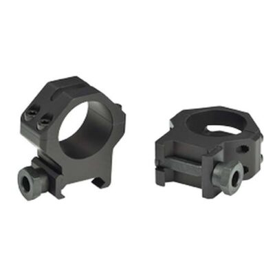 WEAVER PICATINNY FOUR HOLE RINGS 1 IN X-HIGH MATTE ( 6 PER CASE )