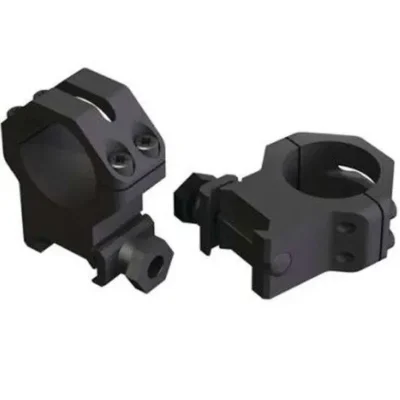WEAVER PICATINNY FOUR HOLE RINGS 30MM MEDIUM MATTE ( 6 PER CASE )