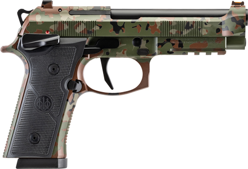 BERETTA 92XI SAO FS 9MM 4.7″ – 10RD FLECTARN CAMO 2 MAGS