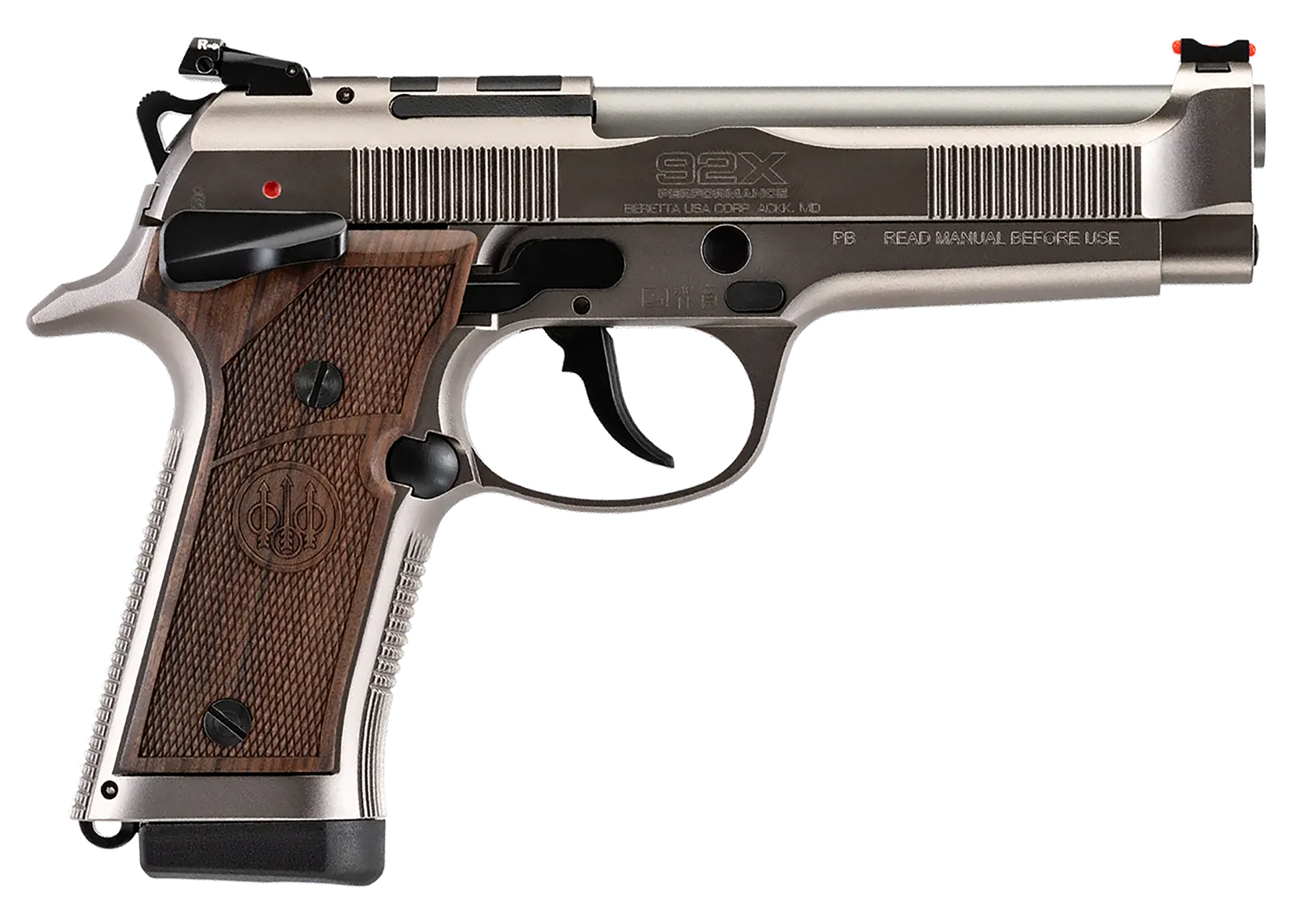 Beretta USA SPEC0746A15 9mm Luger 15+1 4.60″ Walnut Grip