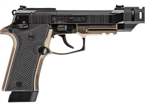 BERETTA 80X CHEETAH 380 ACP – 4.4″ 10RD BLACK BRONZE THREAD