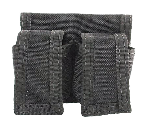 HKS 100B SpeedLoader Case Double Black Cordura Hook & Loop